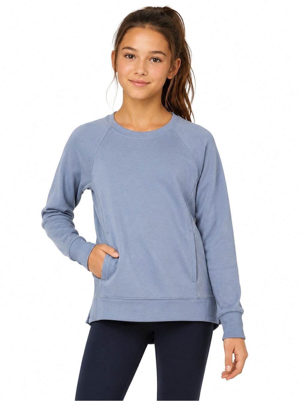 Layer 8 Girls Blue Pullover
Sweatshirt Size 10/12